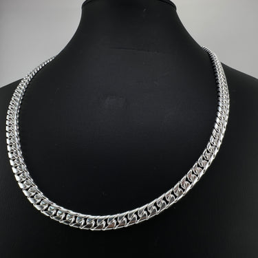 10mm Cuban Link Chain - Premium 950 Sterling Silver